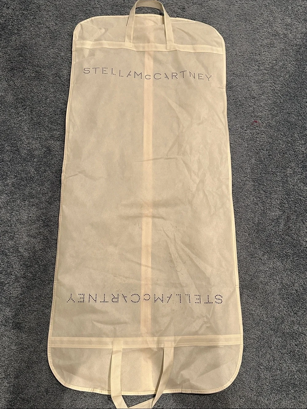 Stella McCartney Light Beige Logo Garment Cover